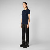 Women's Annabeth T-Shirt in Navy Blue - T-Shirt & Polo Collection | Save The Duck