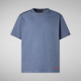 Men's Onkob T-Shirt in Blue Black | Save The Duck