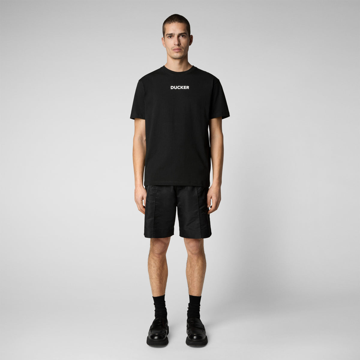 Men's Nalo T-Shirt in Black - Save The Duck