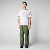 Men's Pepo T-Shirt in White | Save The Duck