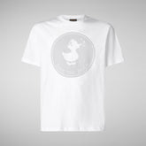 Men's Pepo T-Shirt in White | Save The Duck