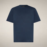 Men's T-shirt Gabe in Navy Blue - T-shirt Man | Save The Duck