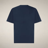 Men's T-shirt Gabe in Navy Blue - T-shirt Man | Save The Duck