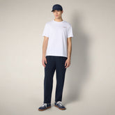 Men's T-shirt Abram in White - Smartleisure Clothing Man | Save The Duck