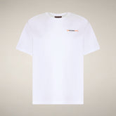 Men's T-shirt Abram in White - Smartleisure Clothing Man | Save The Duck