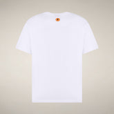 Men's T-shirt Abram in White - Smartleisure Clothing Man | Save The Duck