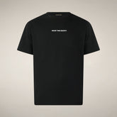 Men's T-shirt Bern in Black - Smartleisure Clothing Man | Save The Duck