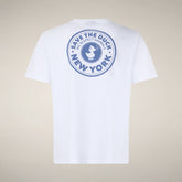 Men's T-shirt Ford in White with New York print - Smartleisure Clothing Man | Save The Duck