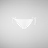 Women's Sveva Bikini Bottoms in White | Save The Duck