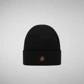 Unisex beanie Lou in black | Save The Duck