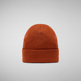 Unisex beanie Lou in maple orange | Save The Duck