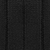 Unisex ribbed beanie jo in gentian black | Save The Duck