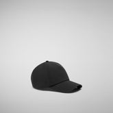 Boy's baseball cap GEORGIE in black - All Save The Duck Products | Save The Duck