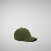 Unisex cap Georgie in moss green - All Save The Duck Products | Save The Duck