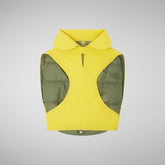 Dog Rex Coat in Citronella Green - All Save The Duck Products | Save The Duck