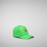 Unisex Pim Cap in Fluo Green - Accessories | Save The Duck