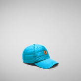 Unisex Pim Cap in Fluo Blue - Men's Accessories | Save The Duck