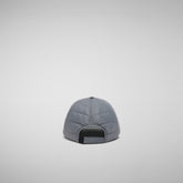 Unisex baseball cap Tirion in mid grey | Save The Duck