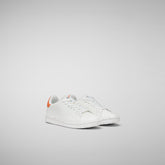 Unisex Iyo Sneakers in Fluo Orange - All Save The Duck Products | Save The Duck