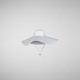 Unisex Bex Hat in Foam Grey - Men's Accessories | Save The Duck