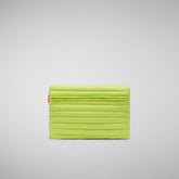 Unisex pc case Vesta in lichen green | Save The Duck