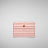 Unisex pc case Vesta in blush pink - Men's Accessories | Save The Duck