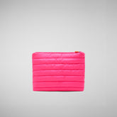 Unisex Solane Pouch in Fluo Pink | Save The Duck