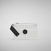 Unisex Cocos Pochette Bag in Off White | Save The Duck