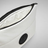 Unisex Cocos Pochette Bag in Off White - Women's Accessories | Save The Duck