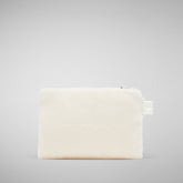 Unisex Itea Pochette Bag in Off White - Women's Accessories | Save The Duck