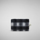 Unisex Tinus Pochette Bag in Check Off White and Black - New Arrivals | Save The Duck