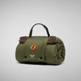 Unisex cover teddy Cozy in mud grey and dusty olive - Save the Duck x United Pets | Save The Duck