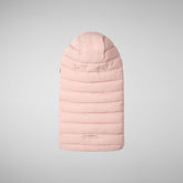 Unisex kids' baby sleeping bag May in blush pink | Save The Duck