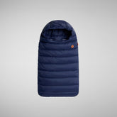 Unisex kids' baby sleeping bag May in navy blue | Save The Duck