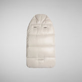 Unisex kids' baby sleeping bag Kay in rainy beige | Save The Duck