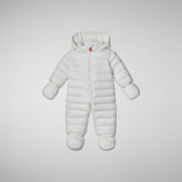 Babies' Storm Jumpsuit in Off White - View all baby | Save The Duck