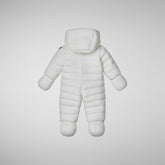 Babies' Storm Jumpsuit in Off White - Valentine's Day Collection | Save The Duck