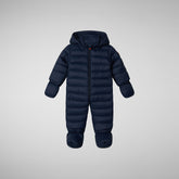 Babies' Storm Jumpsuit in Navy Blue | Save The Duck