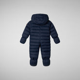 Babies' Storm Jumpsuit in Navy Blue | Save The Duck