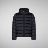 Girls' Evie Puffer Jacket in Black | Save The Duck