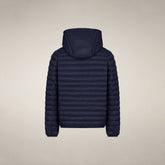 Boys' Puffer jacket Huey in Navy Blue - Boys | Save The Duck