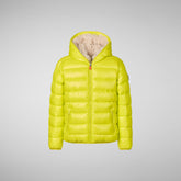 Boys' animal free puffer jacket Gavin in lichen green - Boys' Fall Winter 2024 | Save The Duck