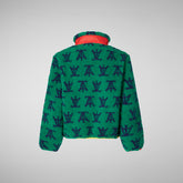 Unisex Kids' Sheep Jacket in Tao Green - New Arrivals | Save The Duck