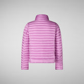 Girls' Aya Puffer Jacket in Nomad Pink - Girls' Animal-Free Puffer Jackets | Save The Duck