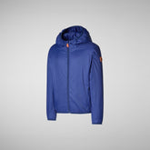 Unisex Kids' Shilo Hooded Jacket in Eclipse Blue - Jacket Collection | Save The Duck