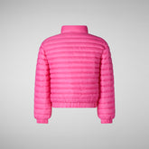 Girls' Mae Puffer Jacket in Azalea Pink - Girls' Animal-Free Puffer Jackets | Save The Duck