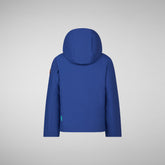 Boys' Boky Hooded Jacket in Eclipse Blue - Boys' Sale | Save The Duck