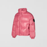 Girls' Cini Puffer Jacket in Poppy Red | Save The Duck