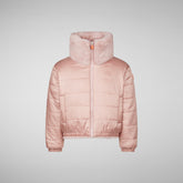 Girls' Ceri Faux Fur Reversible Jacket in Blush Pink - Girls' FURY Collection | Save The Duck