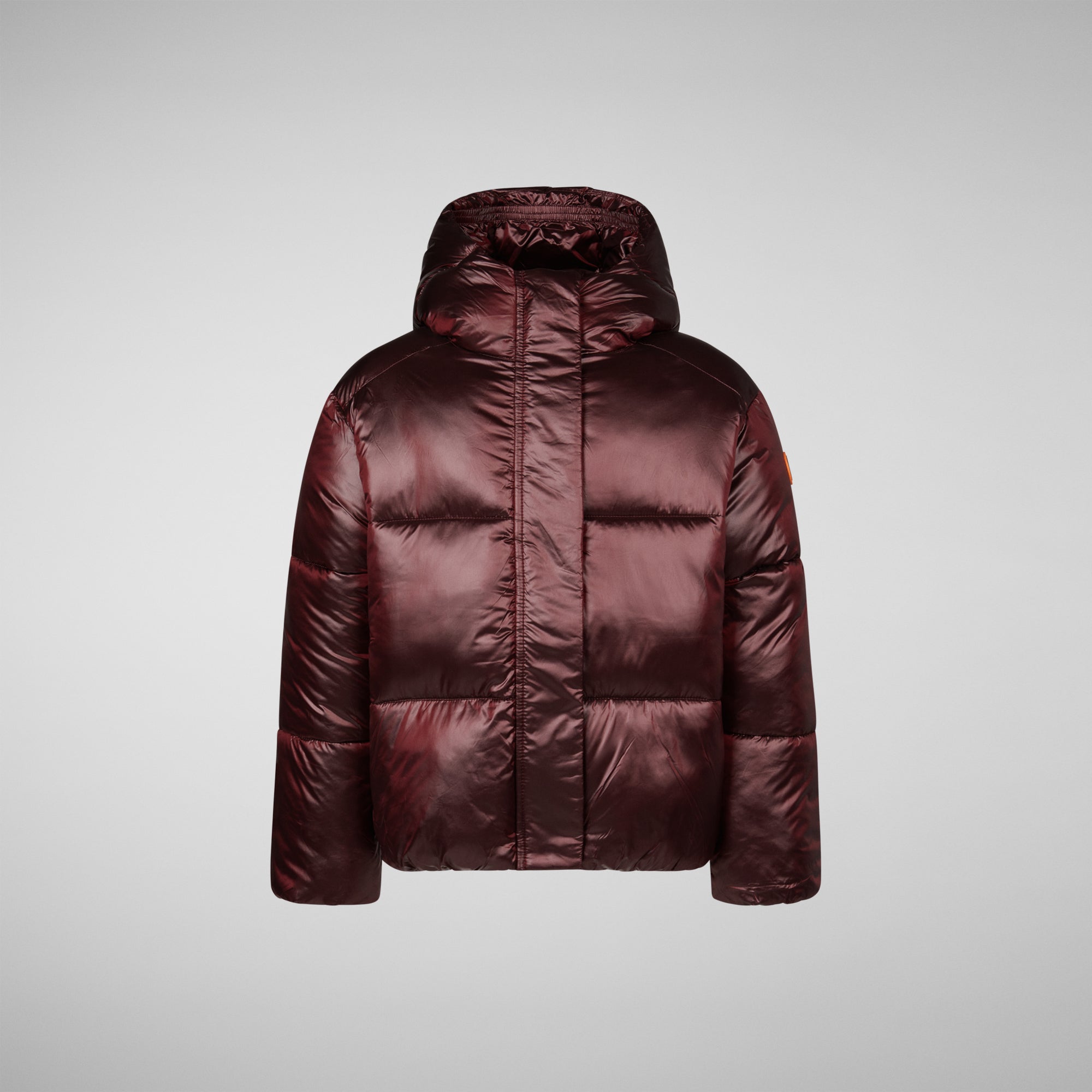 Burgundy sales padded jacket